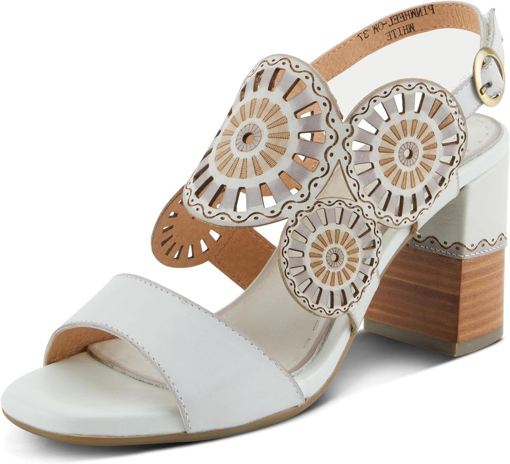 Women's Pinwheel Laser Cut Sandal