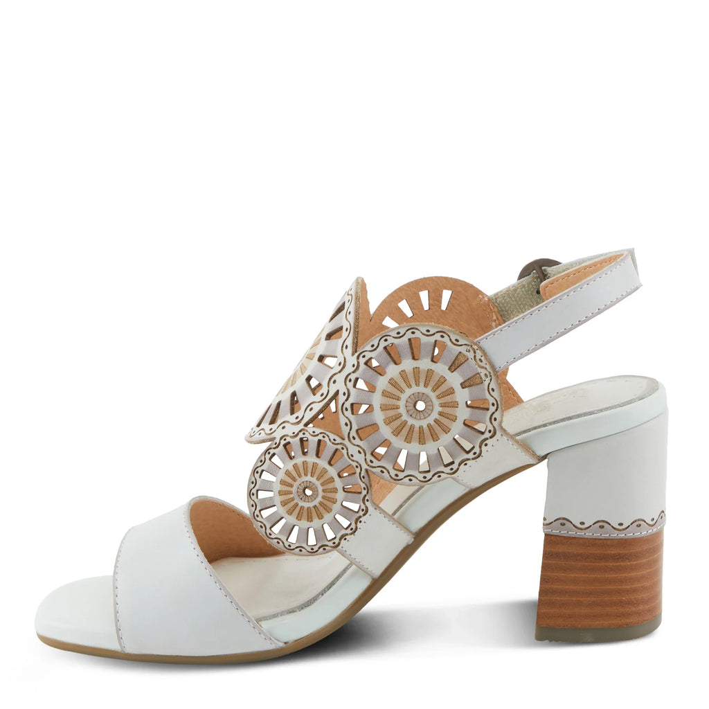 Women's Pinwheel Laser Cut Sandal