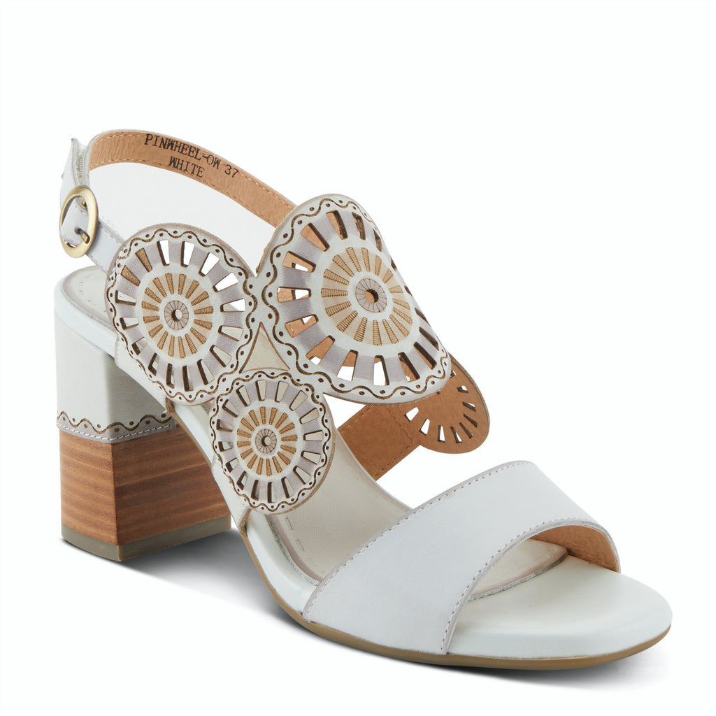 Women's Pinwheel Laser Cut Sandal