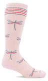 Women's Moderate Graduated Compression Socks Dragonfly & Featherweight Fancy